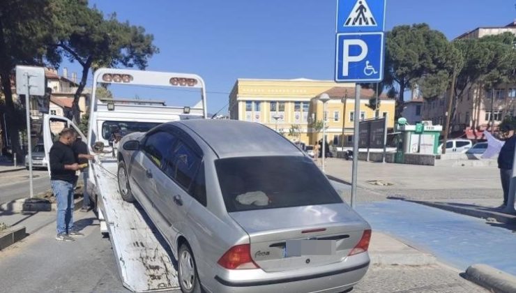 Milas’ta engelli park yerlerine sıkı denetim