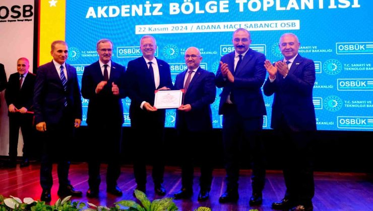 MTOSB, ’Yeşil OSB Belgesi’ almaya hak kazandı