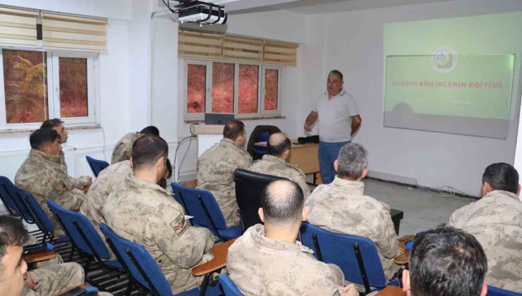 Muğla’da Jandarma personeline orman yangını eğitimi