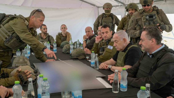 Netanyahu, Gazze’yi ikiye bölen Netzarim Koridoru’na gitti