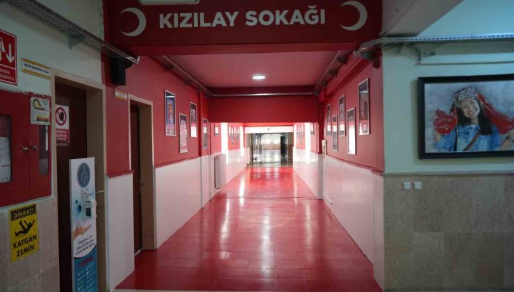 Niğde Güzel Sanatlar Lisesi’nde Hilal-i Ahmer Sokağı açıldı