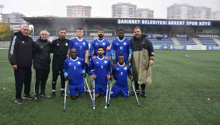 Şahinbey Ampute, sezona galibiyetle başladı: 5-0