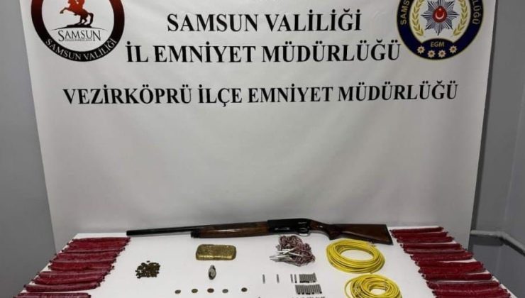 Samsun’da tarihi eser operasyonu: 1 gözaltı