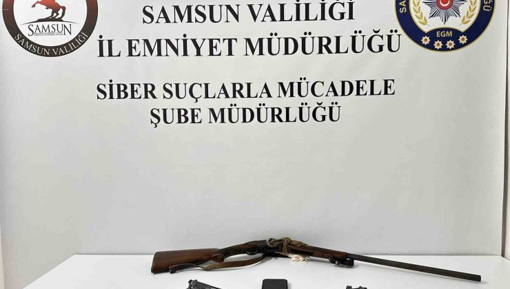 Samsun’da yasa dışı bahis reklamı yapan şahıs gözaltına alındı