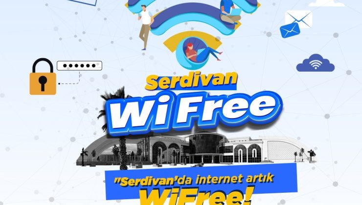 Serdivan’da internet artık Wi-Free