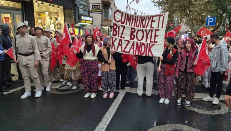 Tekirdağ’da kurtuluşun 102. yılında coşkulu yürüyüş