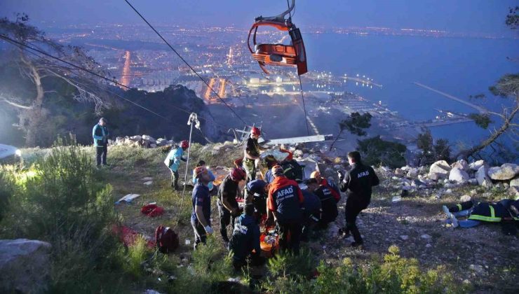 Teleferik kazası davasında, 5 sanığın tutukluluğuna devam kararı verildi