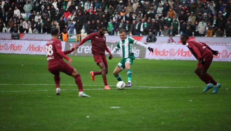 Trendyol Süper Lig: Konyaspor: 1 – Hatayspor: 1 (Maç sonucu)