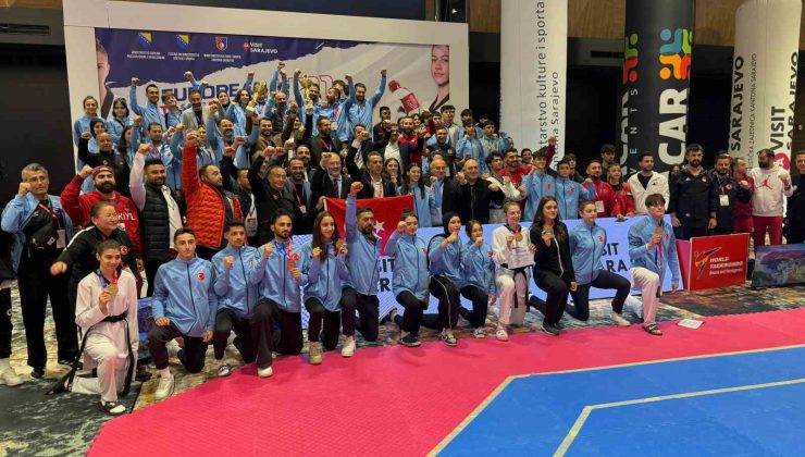 Türkiye, Avrupa Ümitler Taekwondo şampiyonu