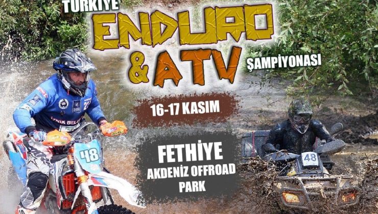 Türkiye Enduro şampiyonasının finali Fethiye’de gerçekleşecek