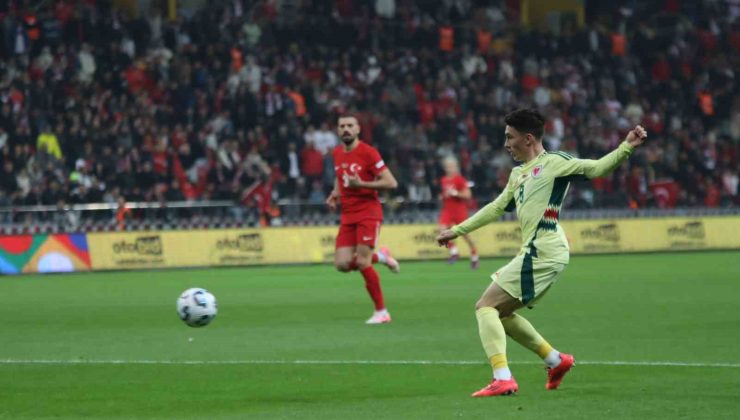 UEFA Uluslar Ligi: Türkiye: 0 – Galler: 0 (İlk yarı)