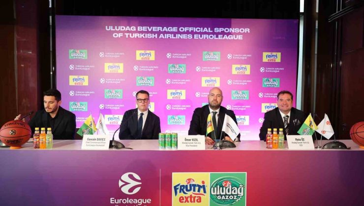 Uludağ İçecek ile Turkish Airlines EuroLeague arasında işbirliği anlaşması