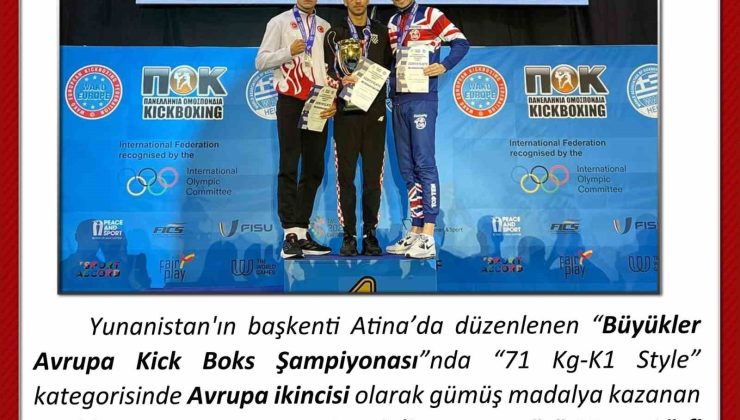 Vali Aktaş’tan Uşaklı sporcuya tebrik