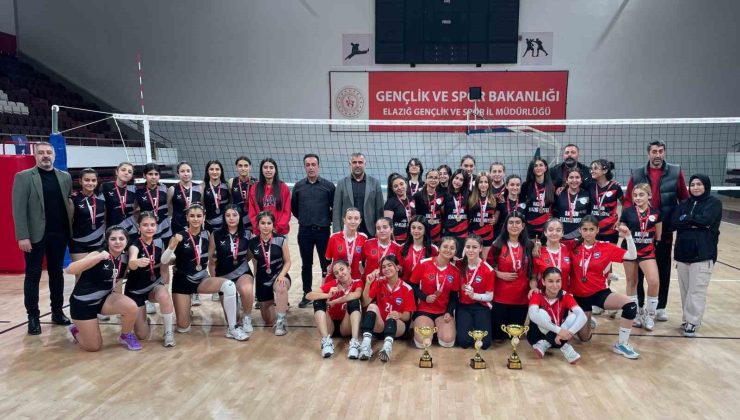 Yıldız Kız Yerel Lig’de şampiyon Elazığ Voleybol Akademi oldu