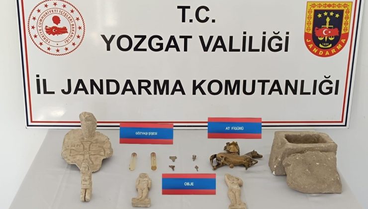 Yozgat’ta tarihi eser kaçakçılığı: 5 gözaltı