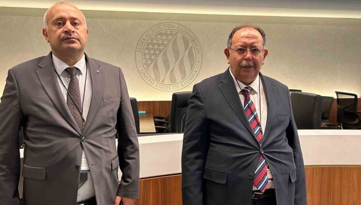 YSK Başkanı Yener, ABD Başkanlık seçimi için Washington’a gidiyor