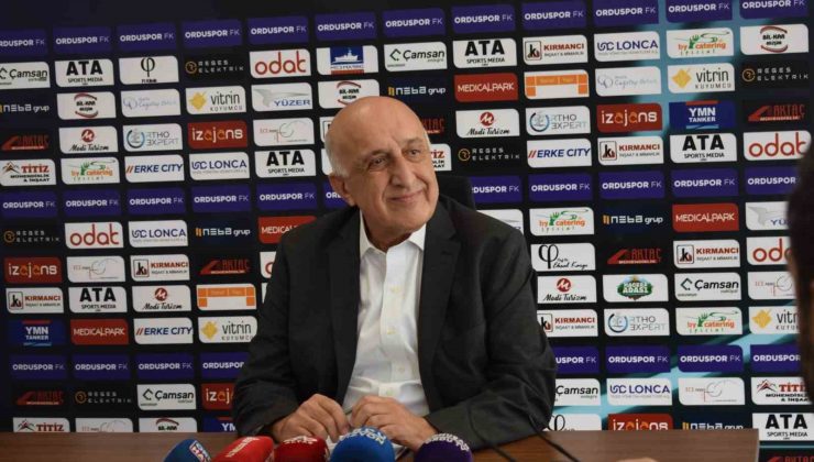 52 Orduspor Futbol Kulübü Başkanı Bodur: “Hedef şampiyonluk”