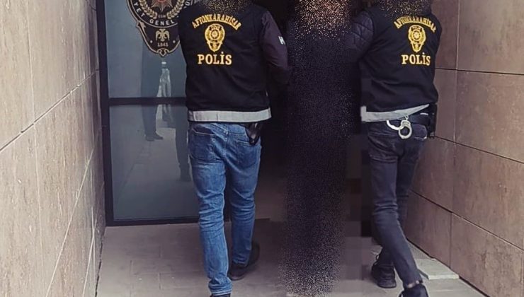 8 yıl 7 ay 20 gün hapis cezası olan şahsı polis yakaladı