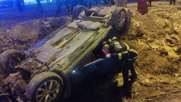 Antakya’da trafik kazası : 5 yaralı