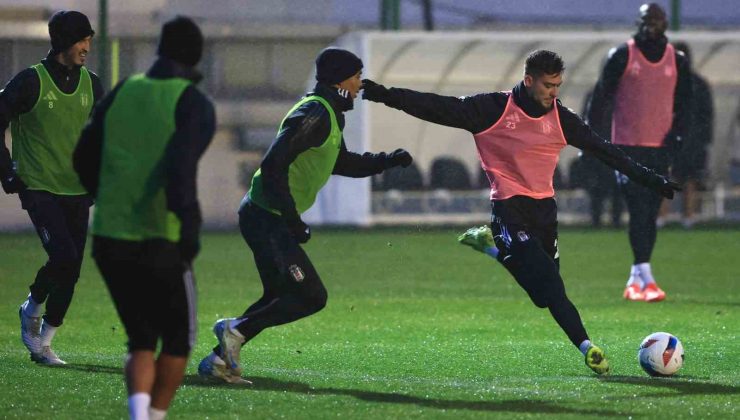 Beşiktaş, Çaykur Rizespor maçı hazırlıklarını sürdürdü