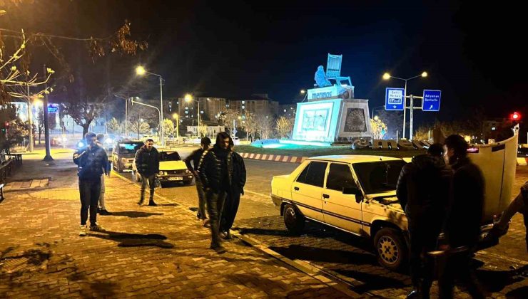 Besni’de zincirleme trafik kazası