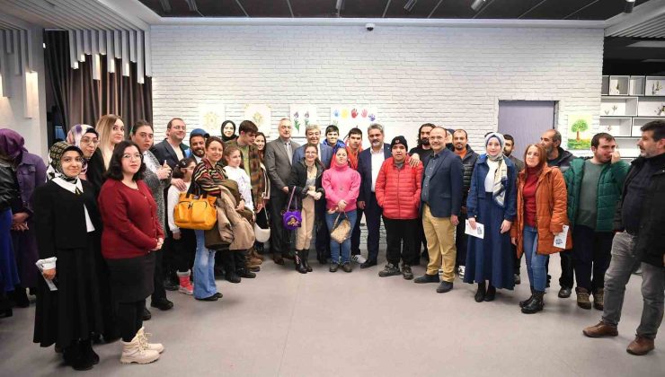 Büyükşehir’in ‘Engelsiz Sanat Sergisi’ göz doldurdu