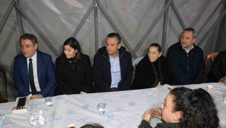 CHP Genel Başkanı Özgür Özel Malatya’da