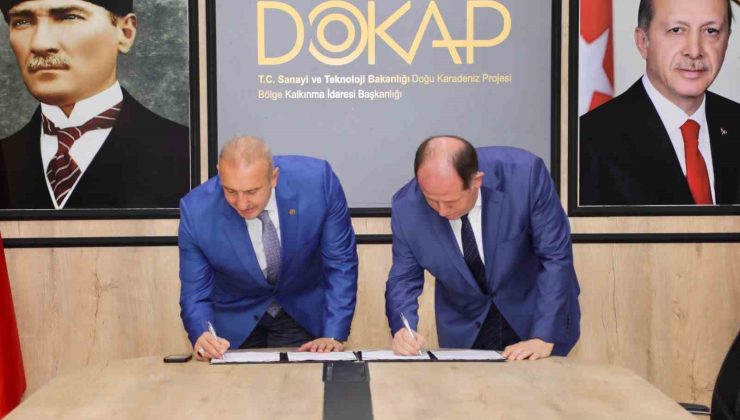 DOKAP ile Bayburt İl Özel İdaresi arasında 3 milyon liralık protokol imzalandı