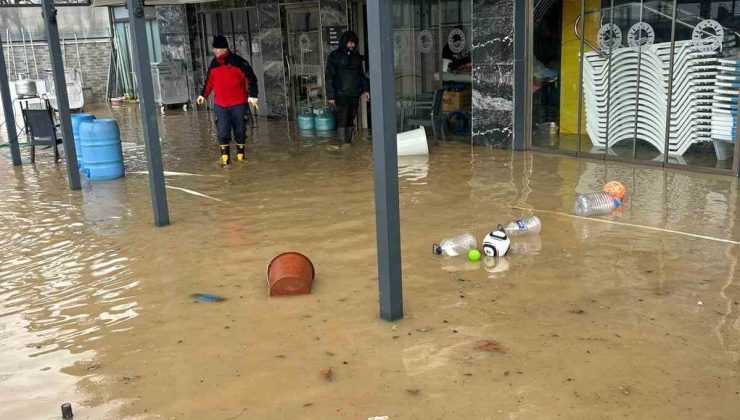 Erdek’te su baskınlarına karşı yoğun önlem