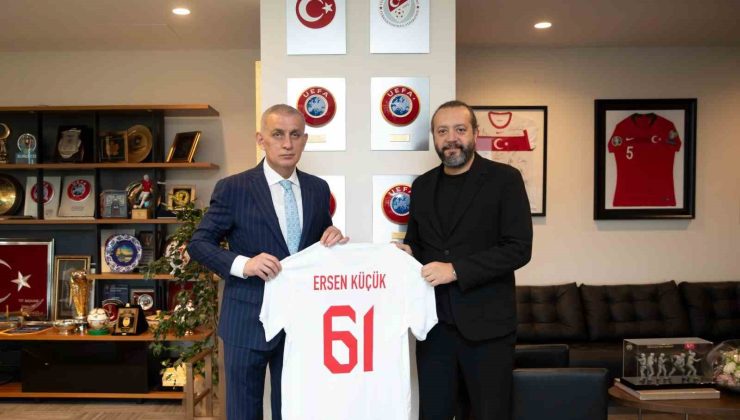 Ersen Küçük’ten, TFF Başkanı Hacıosmanoğlu’na ziyaret