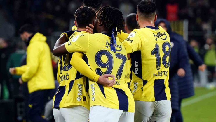 Fenerbahçe, Gaziantep FK’ya karşı üst üste 6. galibiyetini aldı