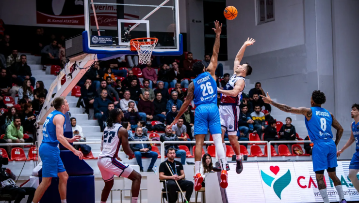 FIBA Şampiyonlar Ligi: Aliağa Petkimspor: 90 – King Szczecin: 63