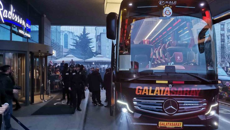 Galatasaray kafilesi Kayseri’de