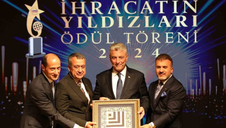 Gaziantep’te ihracatın yıldızları ödüllendirildi