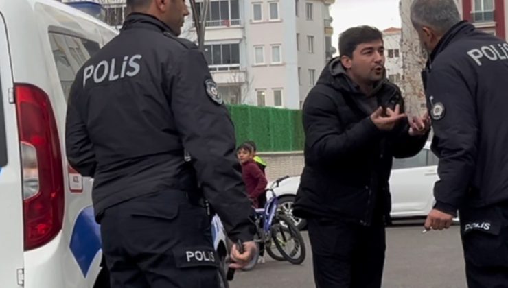 Gözaltına alınmak istenen şahıs, “Beni döv” diye polis memuruna yalvardı