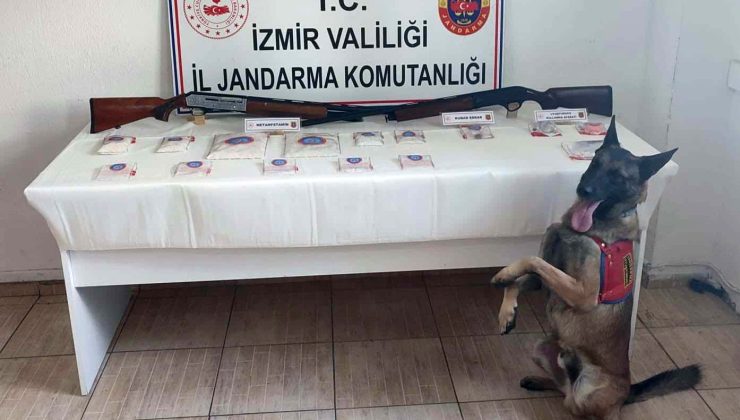 İzmir’de uyuşturucu operasyonuna 3 gözaltı