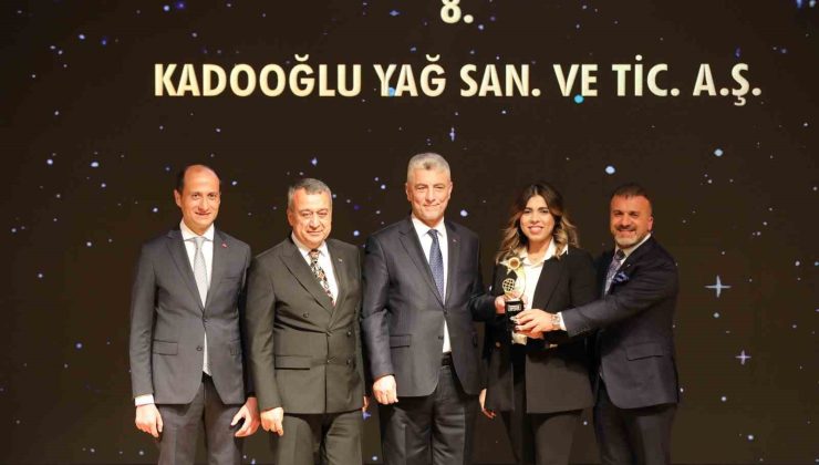 Kadooğlu Yağ’a ihracatın yıldızı ödülü