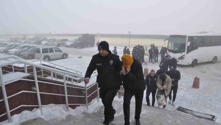 Kars’ta ’fenomen çetesi’ operasyonunda 16 tutuklama