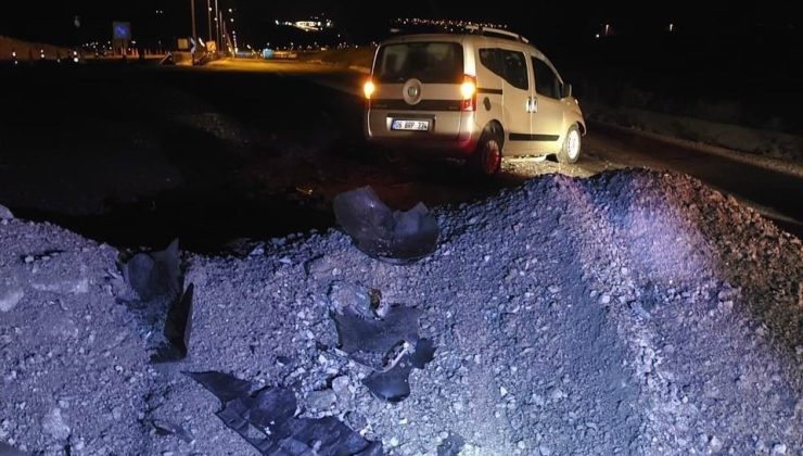 Konya’da hafif ticari araç kum yığınına çarptı: 1 yaralı