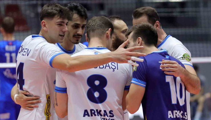 Kupa Voley’de Arkas Spor’un rakibi Ziraat Bankkart oldu