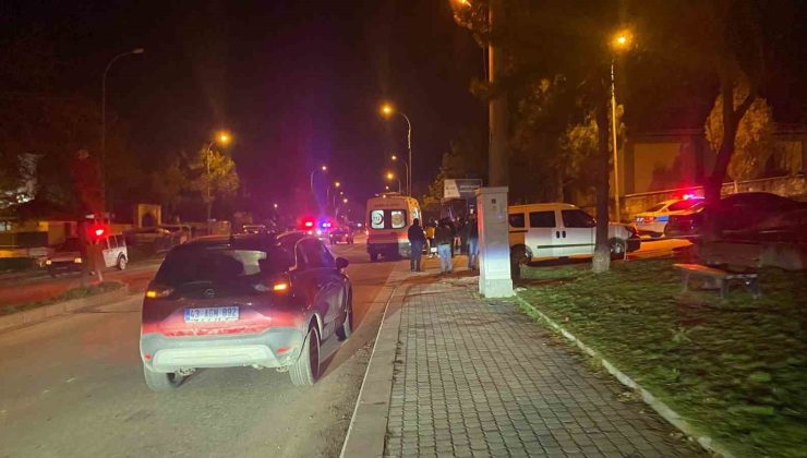 Kütahya’da “dur” ihtarına uymayan sürücü polise çarptı