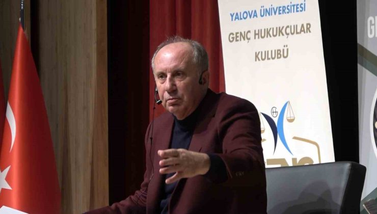 Muharrem İnce: “Bunu Kılıçdaroğlu’na bir destek olarak algılamayın”