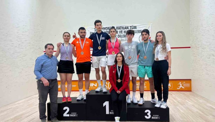 Muratpaşa Belediyesi squash takımı gözünü olimpiyatlara dikti