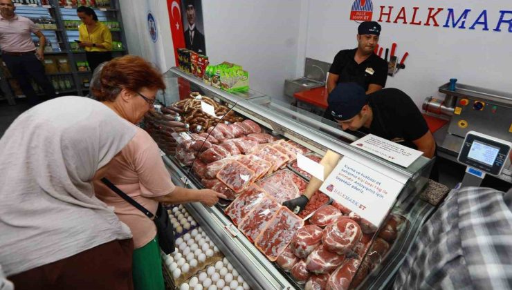 Selçuk Halk Mark-ET’te aile bütçesine indirim desteği