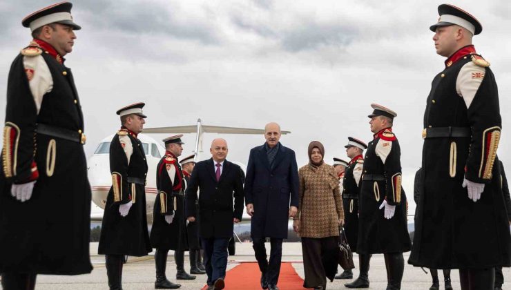 TBMM Başkanı Kurtulmuş, Kuzey Makedonya’da