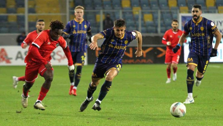 Trendyol 1. Lig: MKE Ankaragücü: 0 – Manisa FK: 1