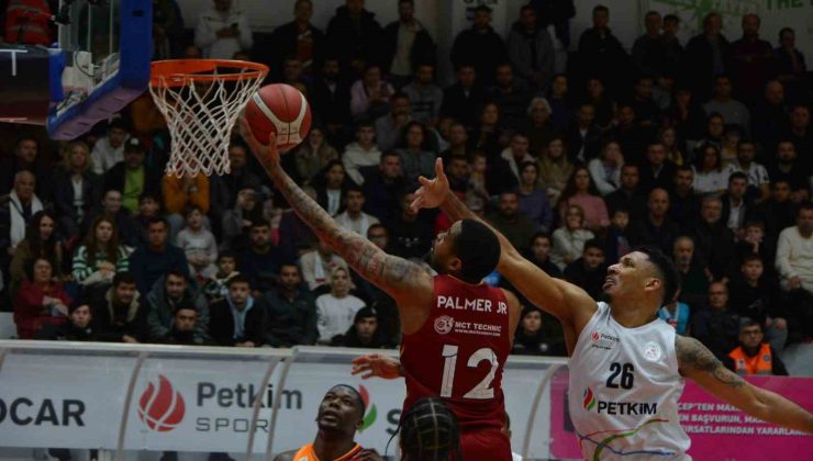 Türkiye Sigorta Basketbol Süper Ligi: Aliağa Petkimspor: 77 – Galatasaray: 94