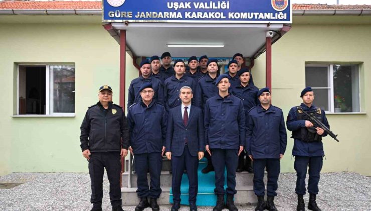 Vali Aktaş jandarma karakol noktalarında incelemelerde bulundu