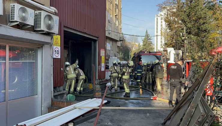 Zeytinburnu Matbaacılar Sitesinde yangın paniği