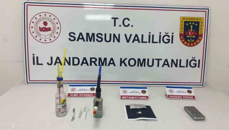 12 yıl hapis cezası ile aranan şahıs uyuşturucu maddeyle yakalandı